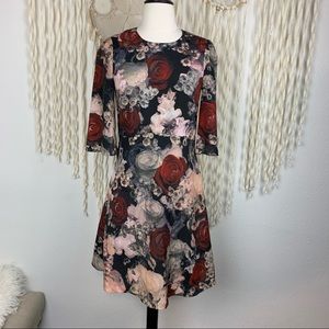 Needle & Thread Jewel Tone Fit N Flare Dress 2